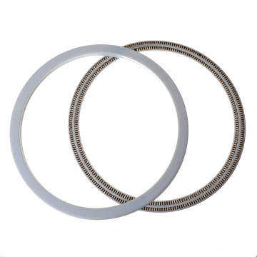 High Quality PTFE Spring Energized Seals with Two Slanted Coil Spring Custom Made